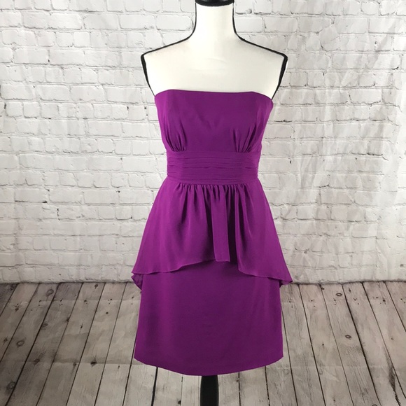 Alfred Angelo Dresses & Skirts - Alfred Angelo Purple Strapless Dress